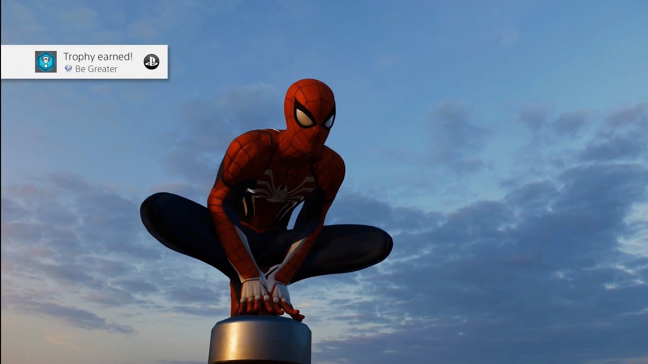 Marvel's Spider-Man - to unlock End Game Hidden Trophy/Secret Achievement (PC) [Be Greater] - YouTube