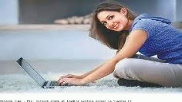 Fix: Outlook stuck at loading profile screen in Windows 10