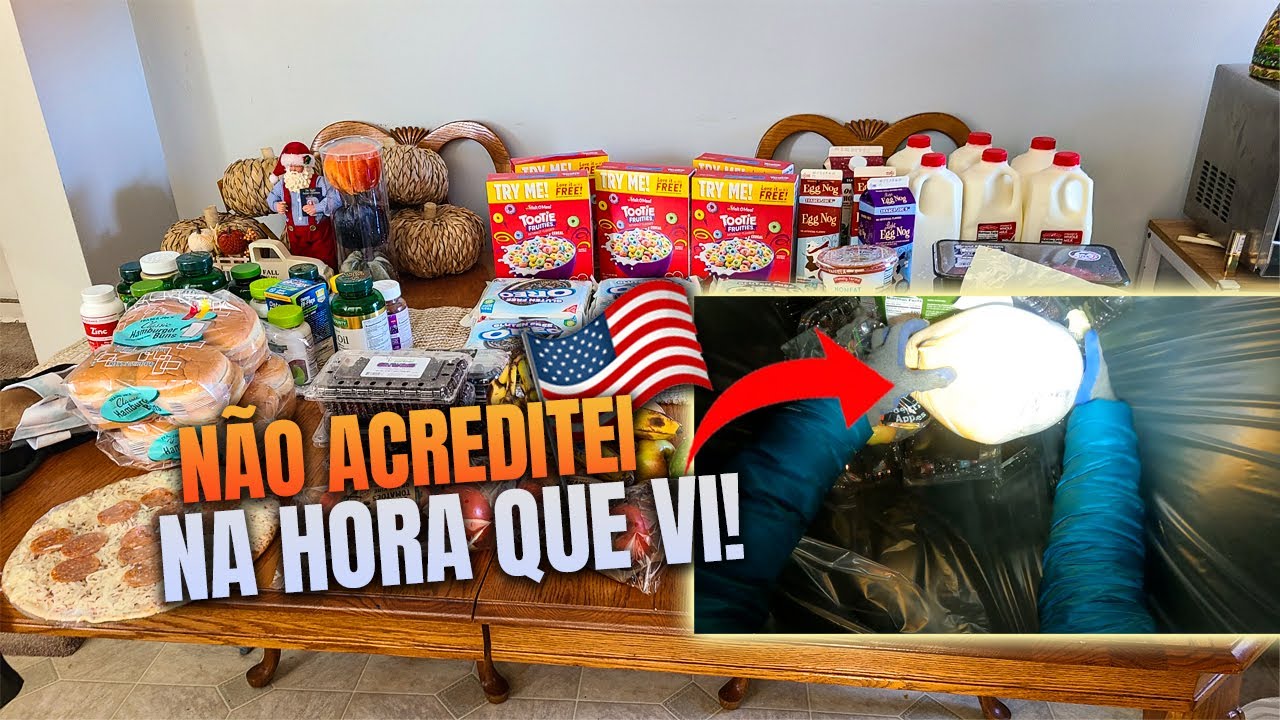 ACHEI UMA COISA INCRIVEL DESTA VEZ! ACHADOS da SEMANA nos DUMPSTERS dos ESTADOS UNIDOS