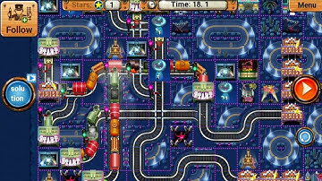 Train Track Maze 2 Long Train | Train Game | Android Gameplay #0003085