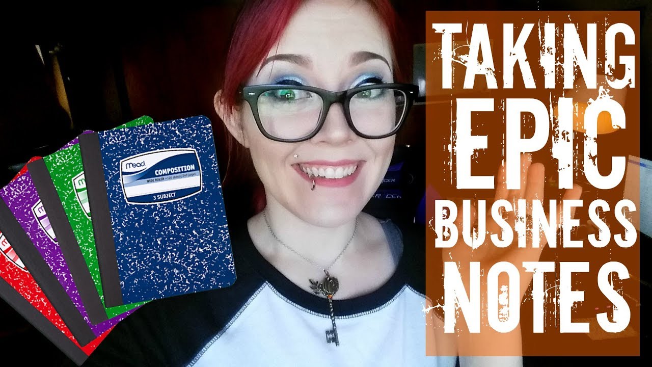 Epic Note Taking Tips for Etsy Business Owners - YouTube