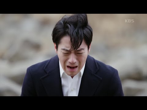 Kyung Sung-hwan sobbing by the river... and Lee So-yeon witnessing the scene...! "Why is he in so...