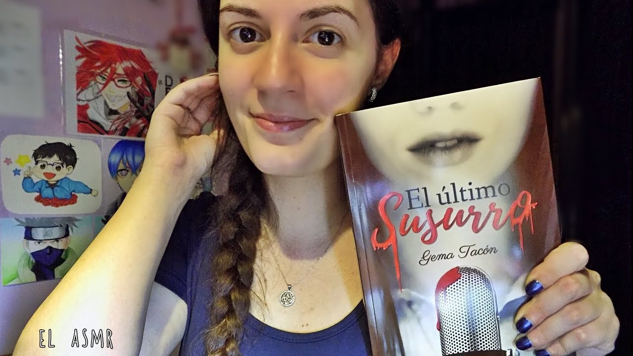 ♡ASMR español♡ SUSURROS relajantes, LIBRO♥, SONIDOS!!!
