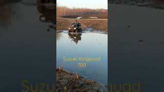 Квадроцикл Suzuki kingquad 750 ,в брод #shorts