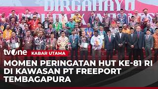 81st Indonesian Independence Day Ceremony Held in Tembagapura at 2,000 Meters Above Sea Level | M...
