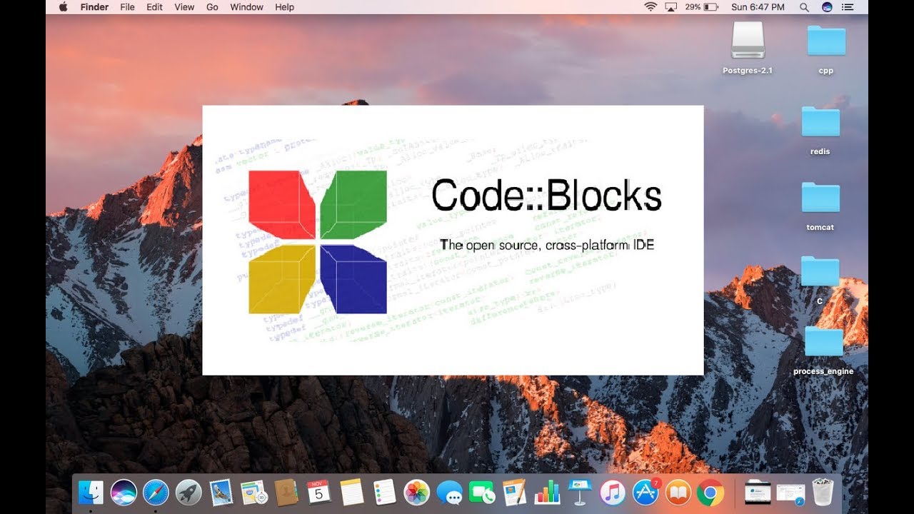code block compiler ไม่ได้  2022 New  How to Install Codeblocks IDE on Mac