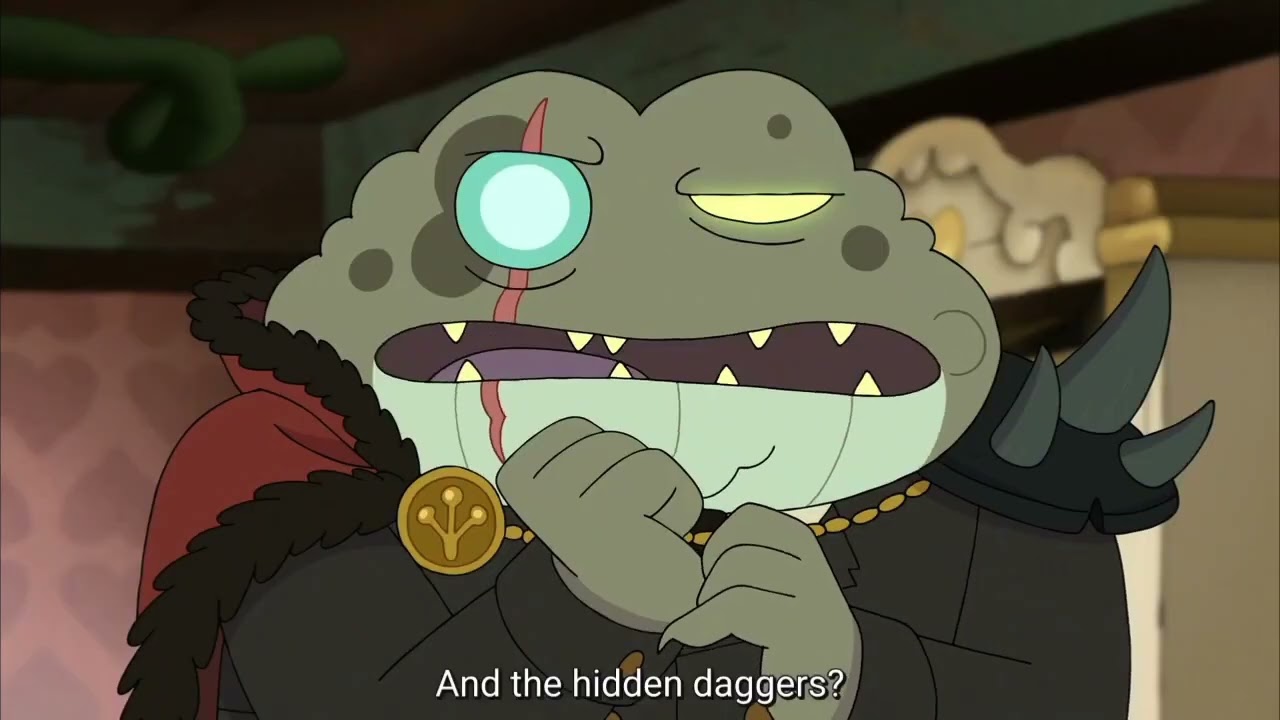 Sasha's Hidden Daggers | Amphibia