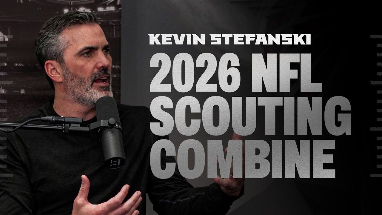 Atlanta Falcons HC Kevin Stefanski talks roster building & more at the 2026 NFL Scouting Combine