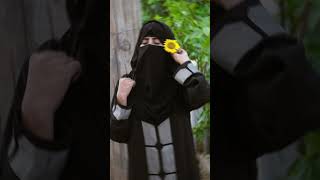 Black Islamic Hijab 😍#hijab girl 😍#niqab 💯#respect 💕#viral
