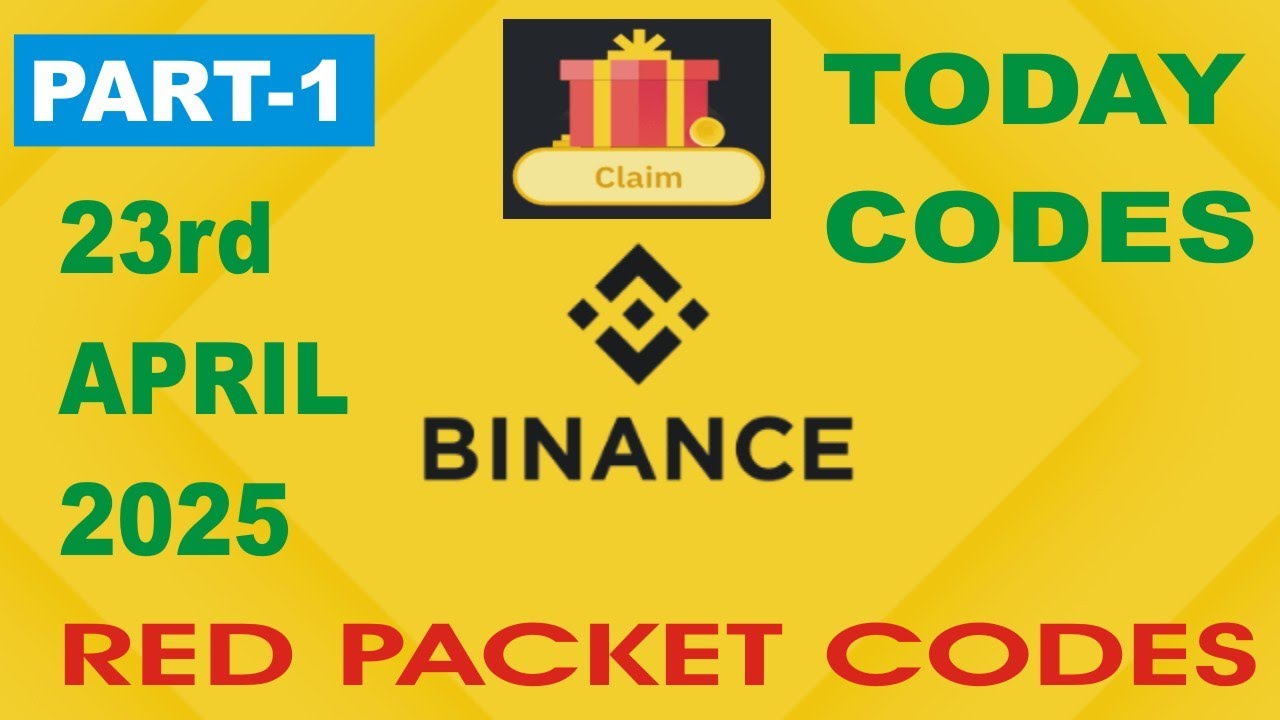 Binance Red Packet Code Today || Red Packet Code in Binance Today || 23 ...