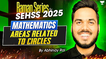 L-11 Area related to Circles | SEHSS 2025 Course | Math | Abhinay Rai #scienceolympiad
