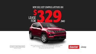 Baxter CDJR Jeep January 2022 Offer