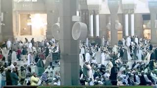 أذان الفجر من المسجد النبوي الأحد 2-4-1435 المؤذن محمد حكيم