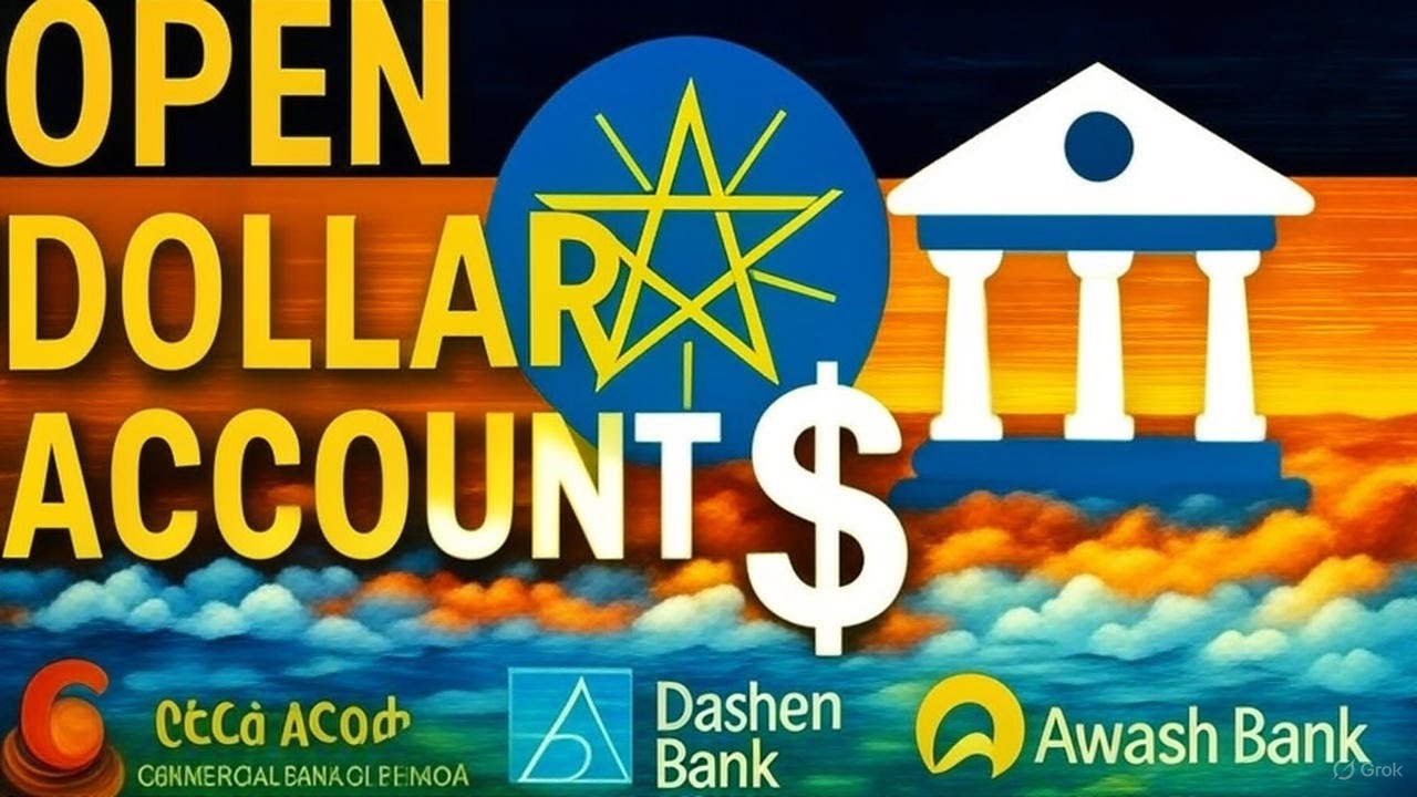 How to open dollar account in Ethiopia