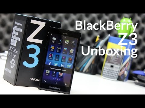 BlackBerry Z3 Unboxing