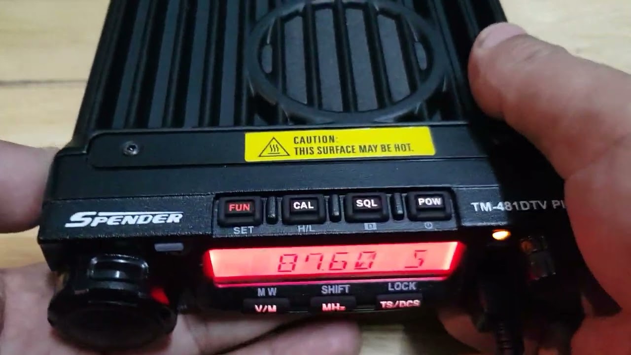 วิธีฟังวิทยุ FM Spender TM 481 DTV Plus