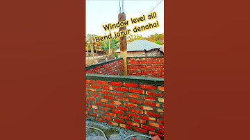 Window Sill Bend #shorts #youtubeshorts