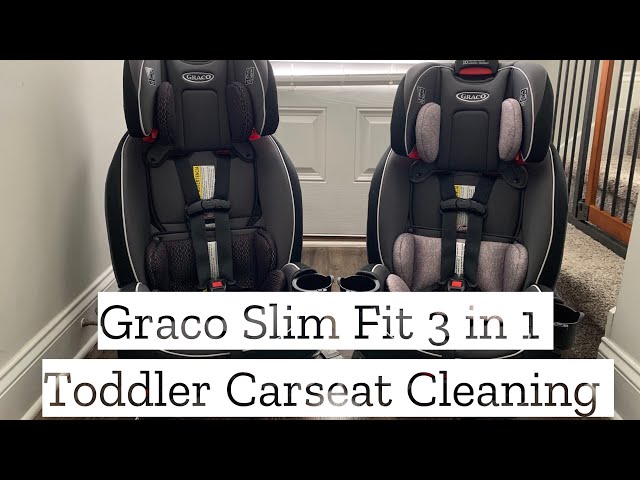 GRACO SLIM FIT 3 in 1 CAR SEAT CLEANING // EXTREME TODDLER CAR