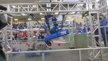 226 Traversal Climb in Quarterfinals at St. Joseph, MI, 3/12/22