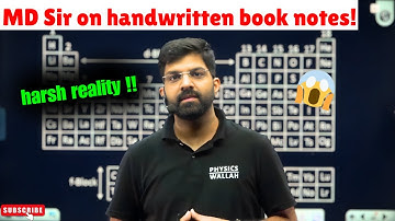reality of handwritten notes 🤯 ❗❗ || md sir pw || physics wallah || #pw