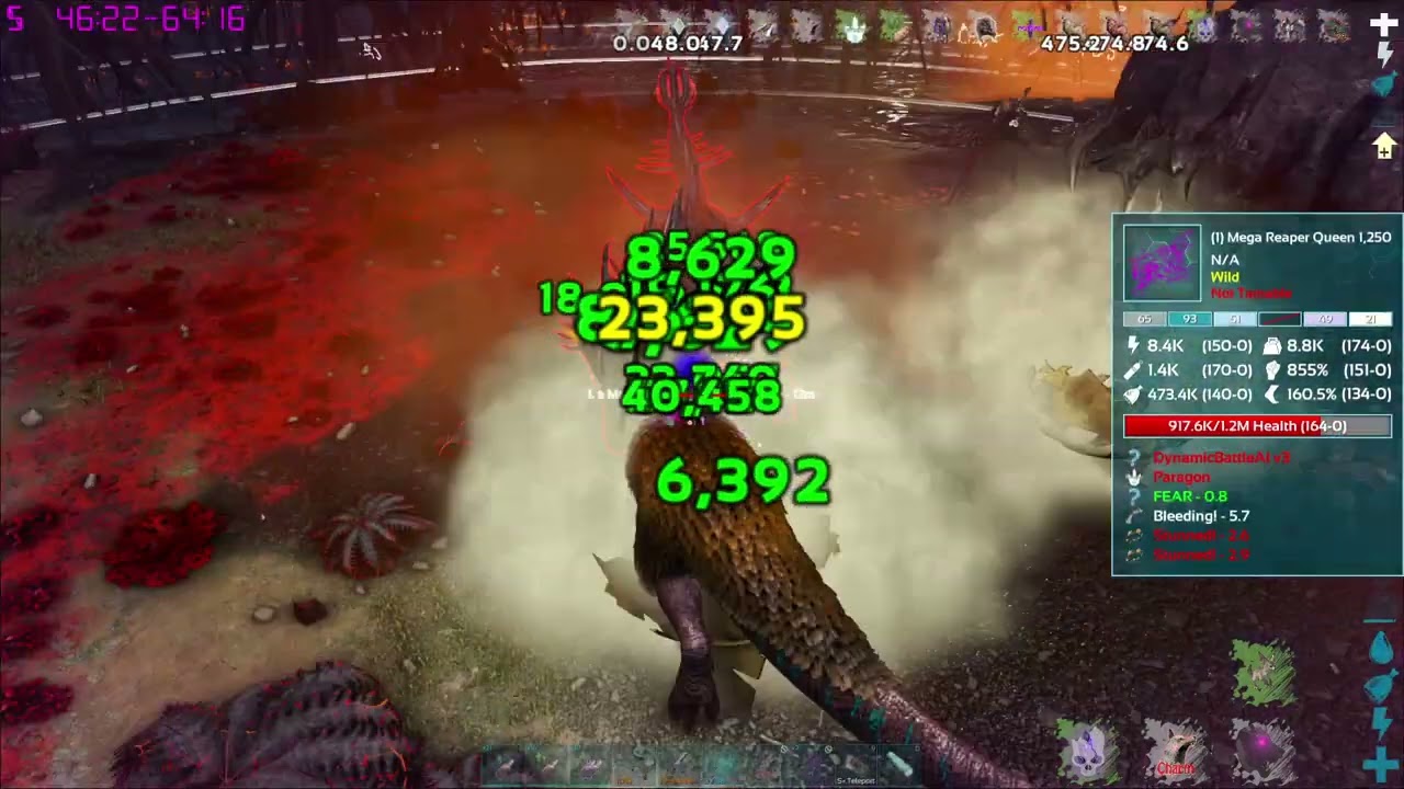 ARK DOX Unique Dodorex V.S. Mega Reaper