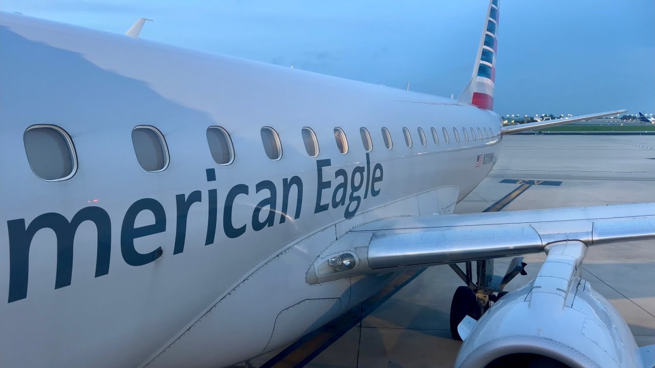 4K | Full Flight (MSY-ORD) | American Eagle (Envoy Air) Embraer ERJ-175 (N200NN) Main Cabin