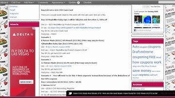 CVS And Walgreens Deals And Steals 2/12