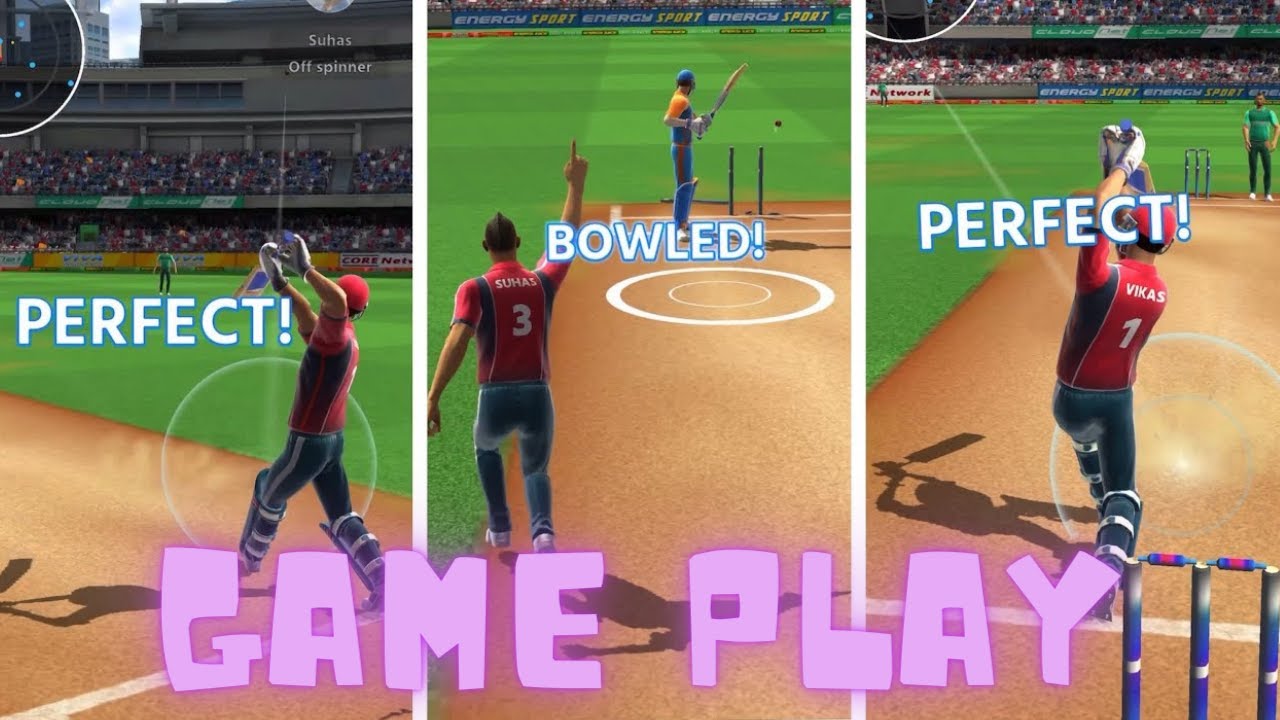 Cricket League Game 1st ball win match Cricket League Game Multiplayer match YouTube