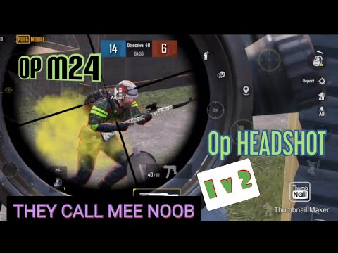 1 vs 2 Tdm || M24 OP || m24 on fire - YouTube
