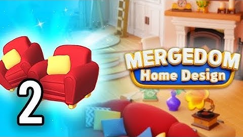 Mergedom: Home Design & Merge Gameplay Part 2