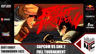 Capcom VS SNK 2 East Coast Throwdown 2022