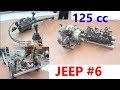 Jeep homemade #6: Gearbox strong car and 125 cc petrol engine