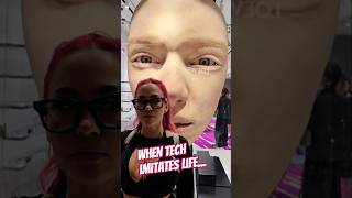 The Giant Head Robotic Face. Cool or Nah? #travel #experience #technology  #explore #relationships