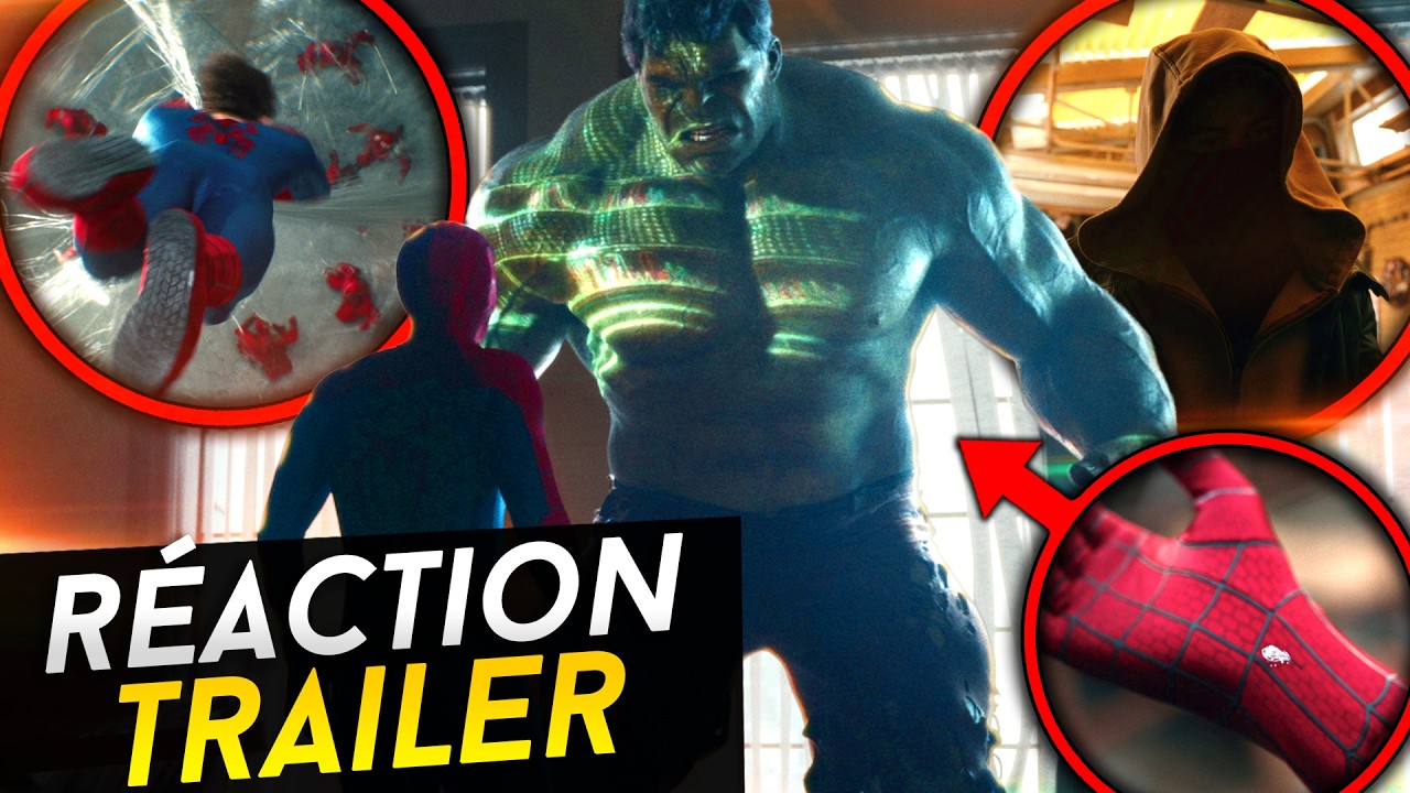 RÉACTION au TRAILER Spider-Man Brand New Day (CE FILM VA SAUVER MARVEL)