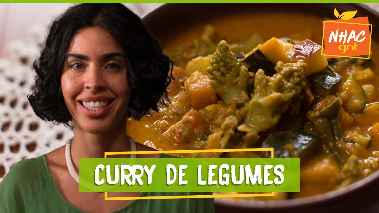 CURRY DE LEGUMES: aprenda a fazer prato vegetariano | Bela Gil | Refazenda