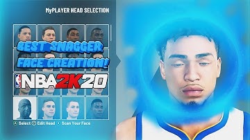 NEW BEST FACE CREATION ON NBA 2K20! 😍 CLEANEST BEST FACE CREATION | HOW TO LOOK LIKE A DRIBBLE GOD!