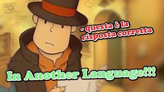 Can I beat Professor Layton in another language?!