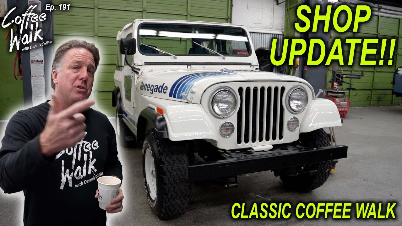 Classic Coffee Walk Survivor Jeeps & Collins Bros Shop Update!! YouTube