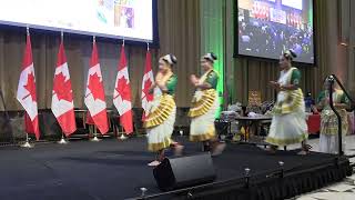 Mohiniyattam by Team Sakhi Part 1at The India Canada Multicultural Festival , 2026.