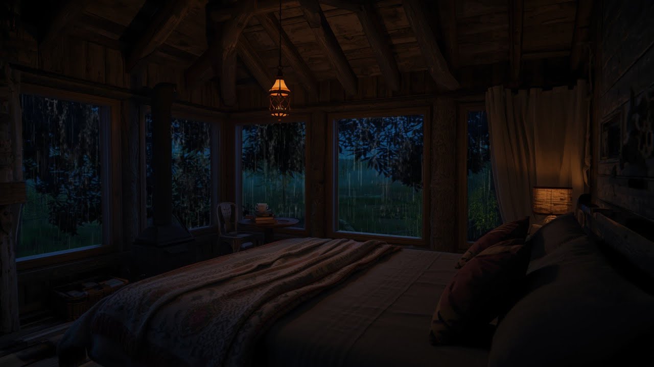 Gentle Piano with Rain Ambience 🌧️🎹 | Calm Night Music for Stress Relief & Deep Relaxation