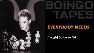 Watch Oingo Boingo Everybody Needs video