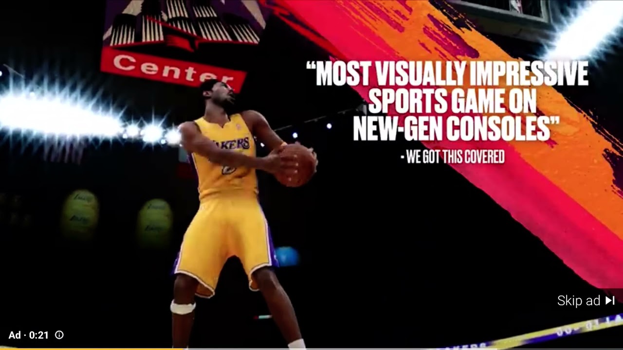 NBA2K22 commercial