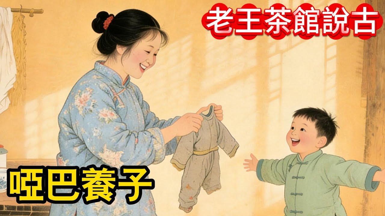 她好心收養雪地孤兒，卻被全村嘲諷。公堂上啞巴養子突然開口，一塊玉佩竟牽出驚天秘密，身份嚇傻全村！