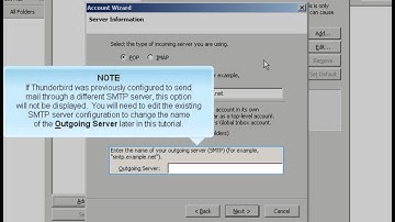 Adding Email accounts in Thunderbird