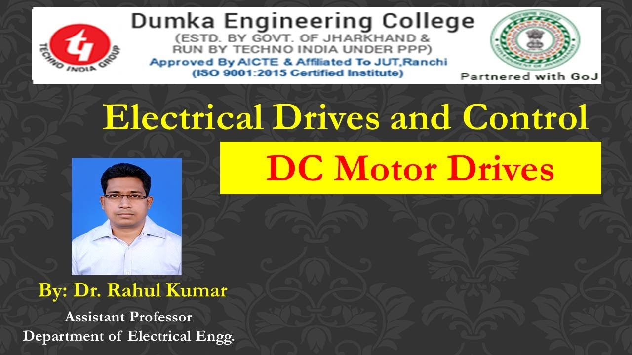 DC motor drivesElectric Drives and control YouTube