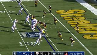 Jonathon Taylor 5 Yard Touchdown Run | Steelers vs Colts