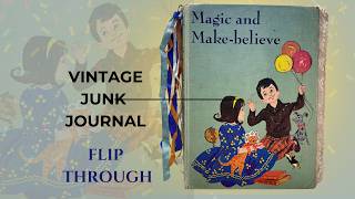 SOLD - Vintage Junk Journal Flip Through by  Hyperstamper