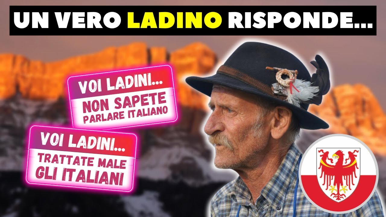 I LADINI (NON) si sentono ITALIANI? - domande in ALTO ADIGE 