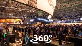 Blizzard at gamescom | 360° video | Booth tour