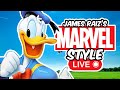 Drawing a DONALD DUCK in a MARVEL STYLE! LIVE!
